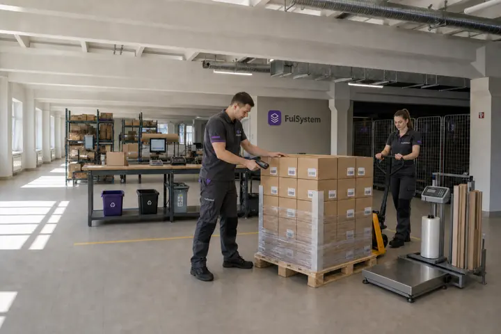 Отгрузка FBO: поставка на склады Ozon и Wildberries — склад фулфилмента FulSystem в Королёве